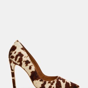 NOIR BROWN COW PRINT