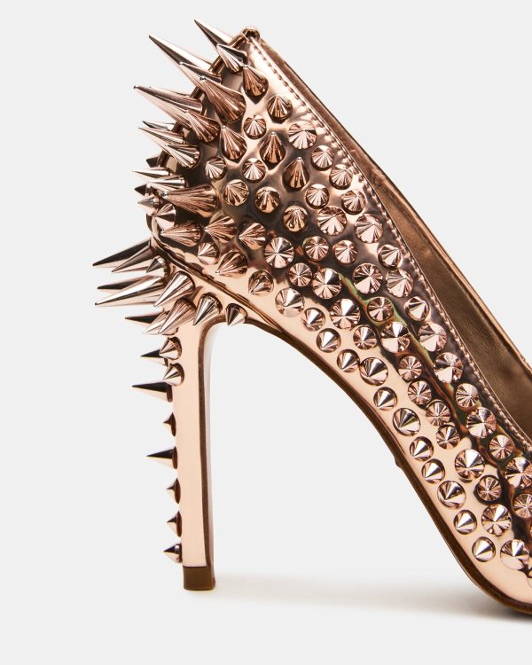 NOIR ROSE GOLD STUD - Image 3