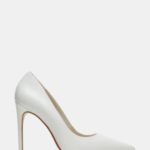 NOIR WHITE LEATHER
