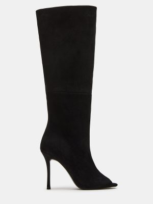 PEGGIE BLACK SUEDE
