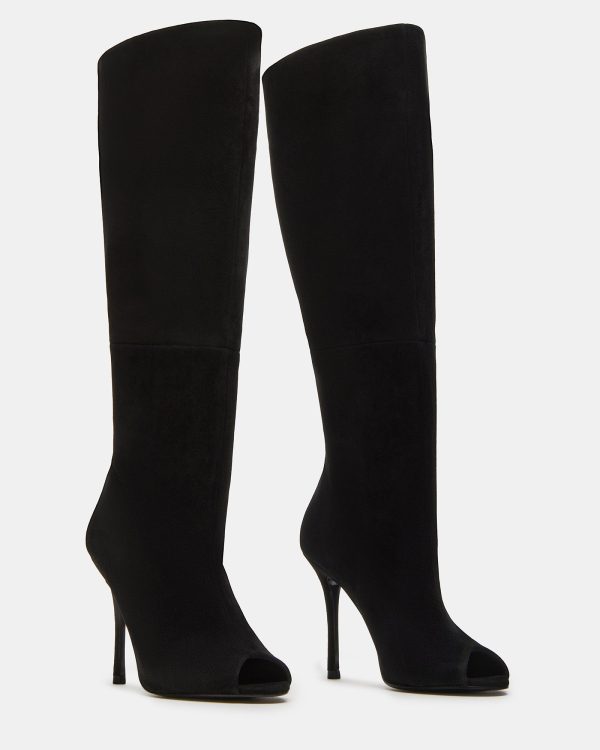 PEGGIE BLACK SUEDE - Image 2