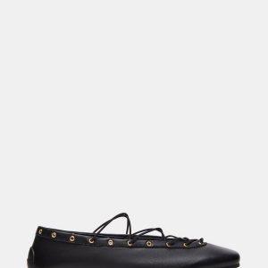 POINTE BLACK LEATHER