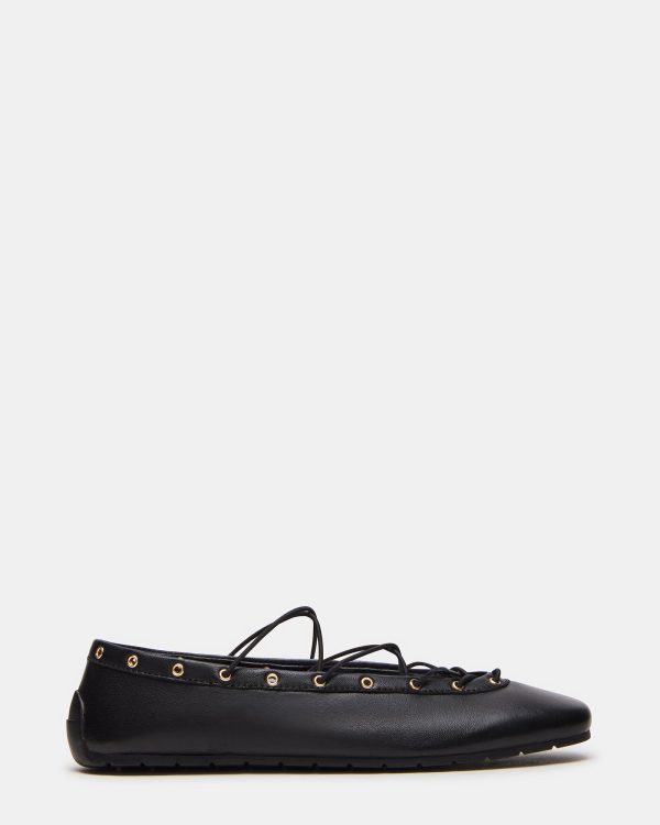 POINTE BLACK LEATHER