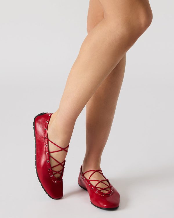 POINTE RED LEATHER - Image 2