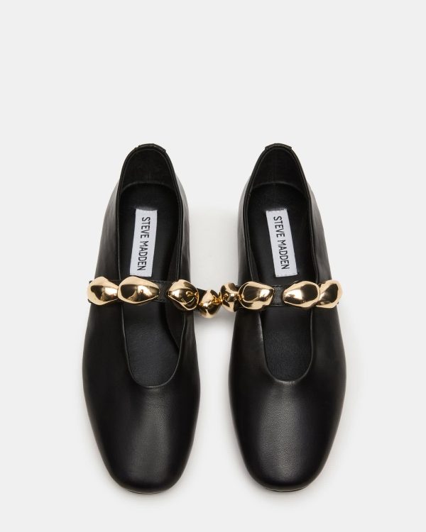 POPPIN BLACK LEATHER - Image 4