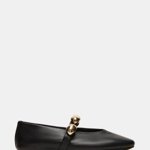 POPPIN BLACK LEATHER
