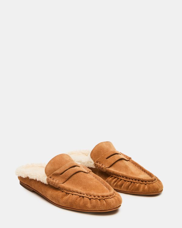 RAFE FAUX FUR TAN SUEDE - Image 2