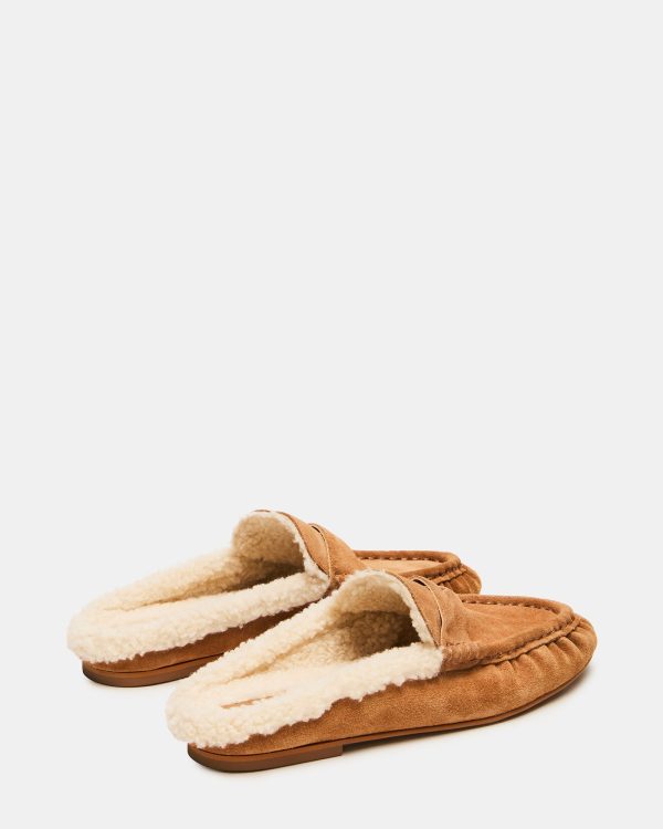 RAFE FAUX FUR TAN SUEDE - Image 5