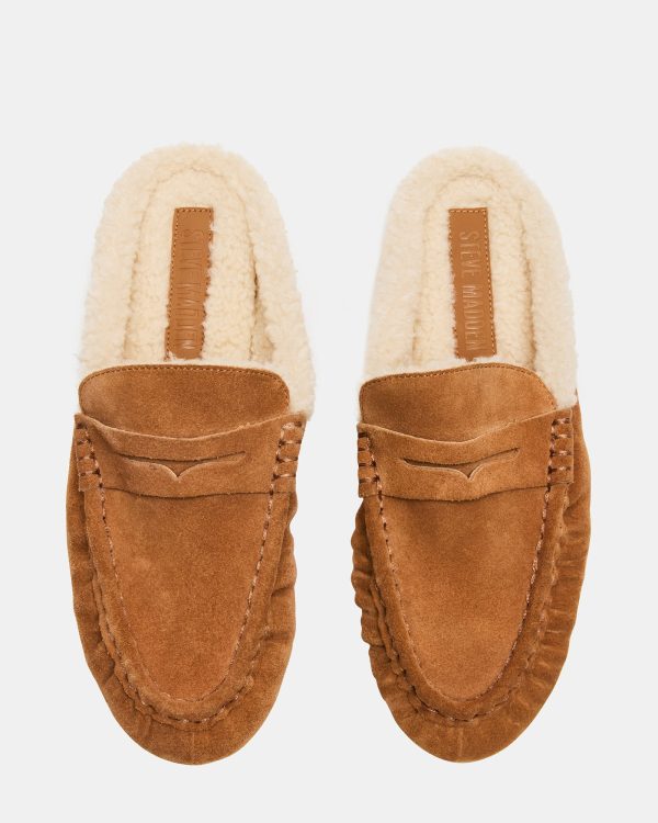 RAFE FAUX FUR TAN SUEDE - Image 4