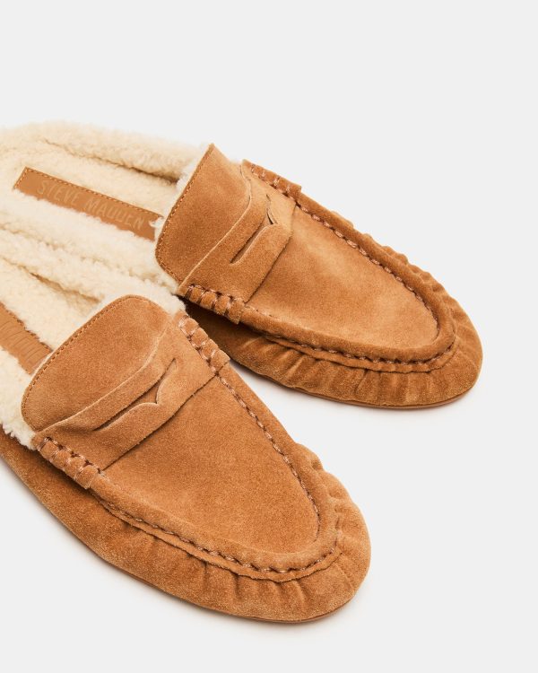 RAFE FAUX FUR TAN SUEDE - Image 3