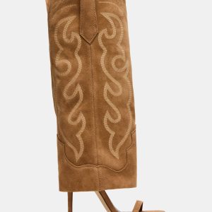 RAVINE WESTERN TAN SUEDE