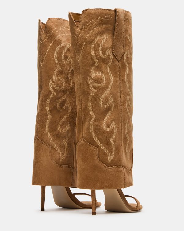 RAVINE WESTERN TAN SUEDE - Image 5