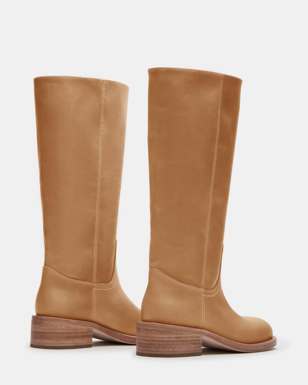 RIGGS BANANA LEATHER WIDE CALF - Image 6