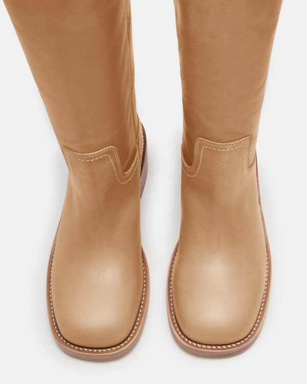 RIGGS BANANA LEATHER WIDE CALF - Image 5
