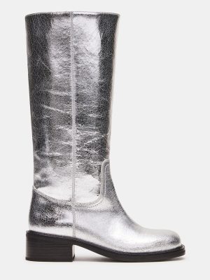 RIGGS SILVER LEATHER