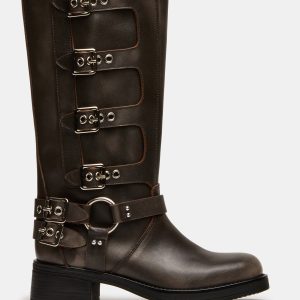 ROCKY BROWN DISTRESSED WIDE CALF