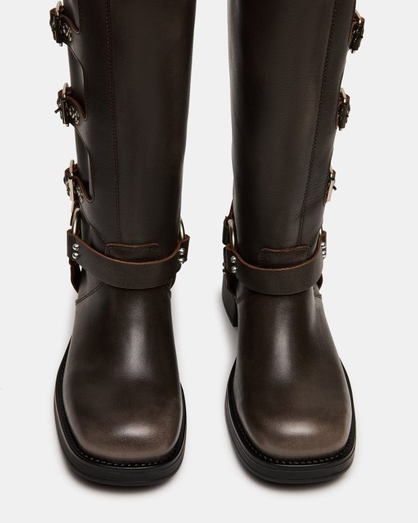 ROCKY BROWN DISTRESSED WIDE CALF - Image 4