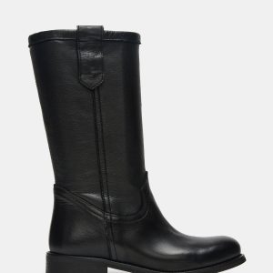 RUBEN BLACK LEATHER