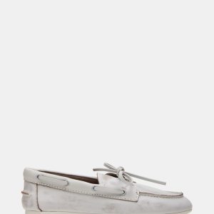 SAG WHITE LEATHER