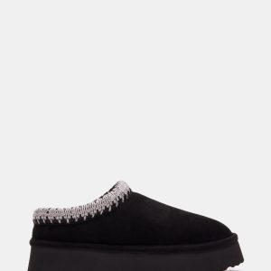 SELENA-2 BLACK SUEDE