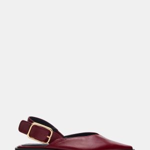 SHAY BURGUNDY LEATHER