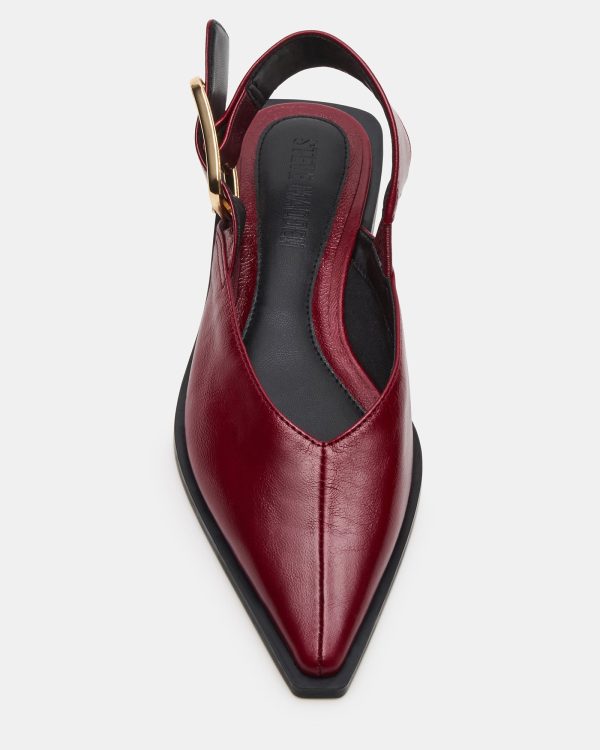 SHAY BURGUNDY LEATHER - Image 4