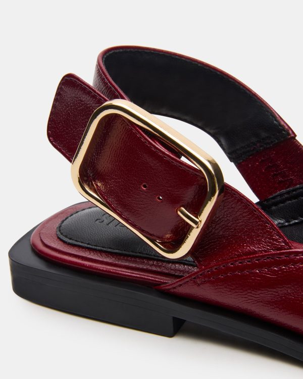 SHAY BURGUNDY LEATHER - Image 3