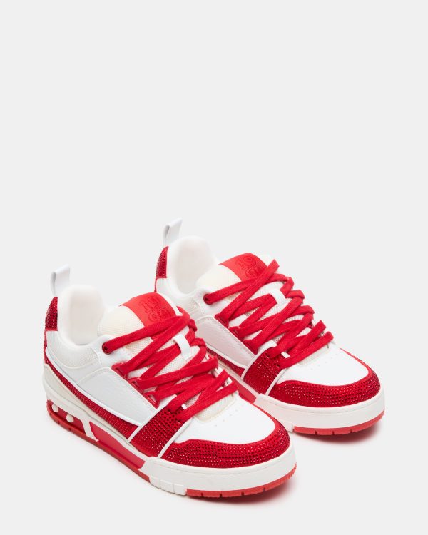 SKATER RED/WHITE RHINESTONES - Image 4
