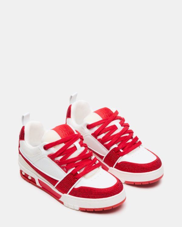 SKATER RED/WHITE RHINESTONES - Image 4