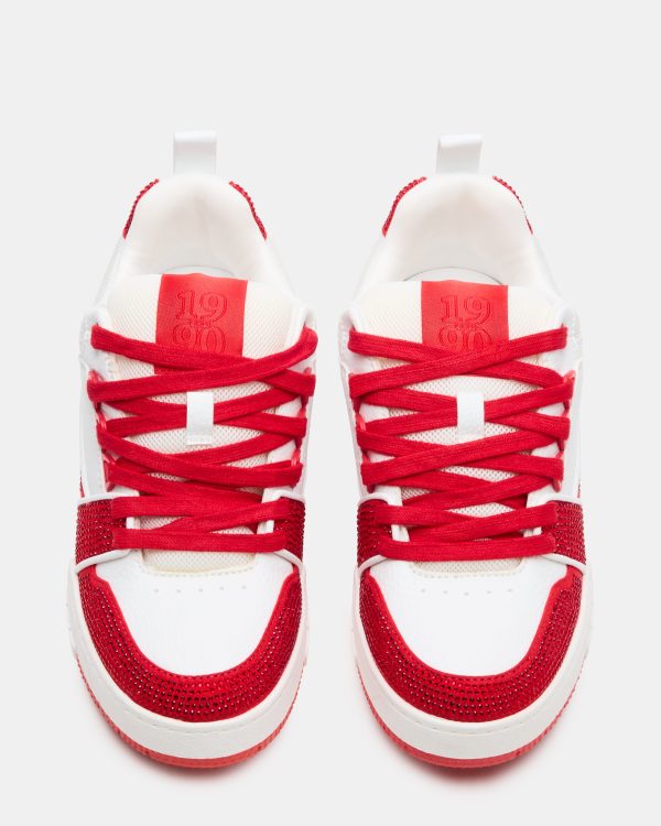SKATER RED/WHITE RHINESTONES - Image 8