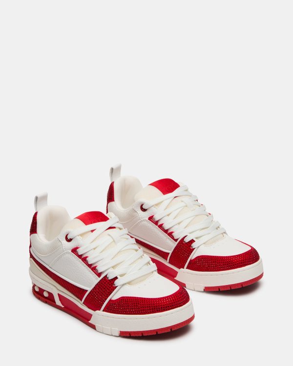 SKATER RED/WHITE RHINESTONES - Image 3