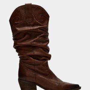 STAGE COGNAC LEATHER