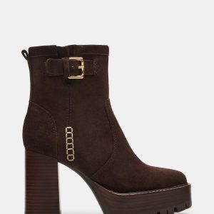 SUMMIT DARK BROWN SUEDE