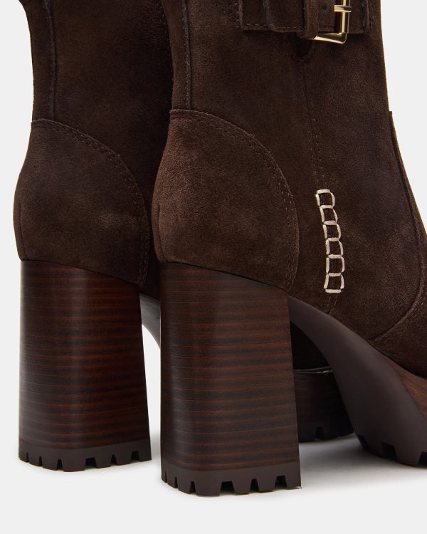 SUMMIT DARK BROWN SUEDE - Image 3