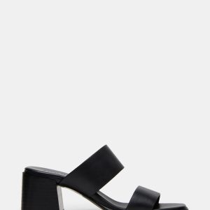 SYCAMORE BLACK LEATHER