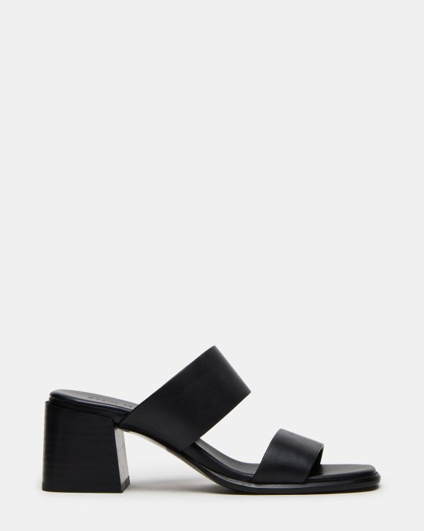 SYCAMORE BLACK LEATHER