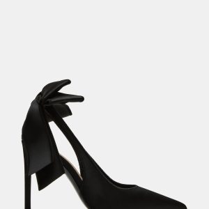TEACUP BLACK SATIN