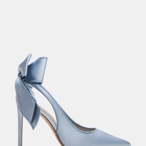 TEACUP BLUE SATIN