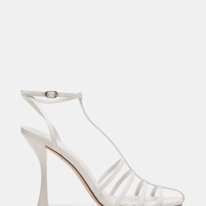 TILDAH WHITE LEATHER