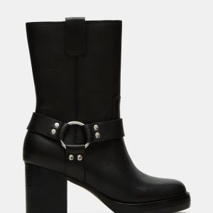 TOPHER BLACK LEATHER