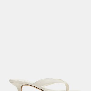 TRACIE WHITE LEATHER