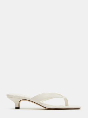 TRACIE WHITE LEATHER