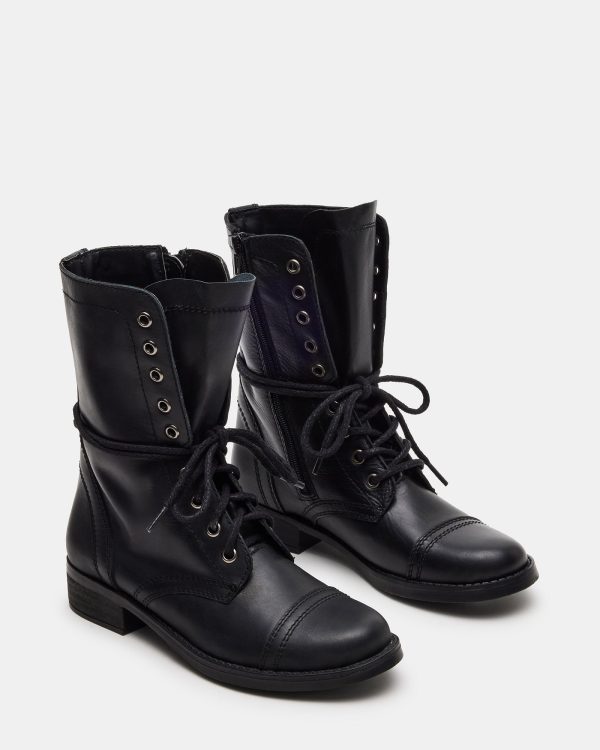 TROOPA3.0 BLACK LEATHER - Image 3