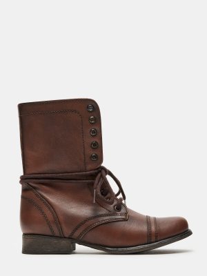 TROOPA BROWN LEATHER - SM REBOOTED