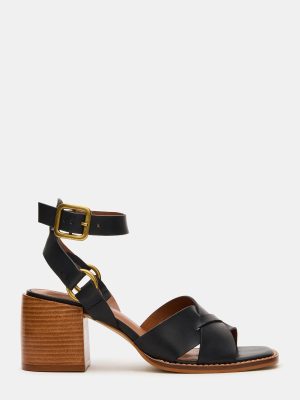 TRURO BLACK LEATHER