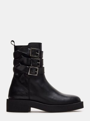 VANDAL BLACK LEATHER