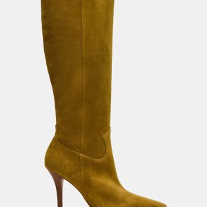 WESCOT OLIVE SUEDE