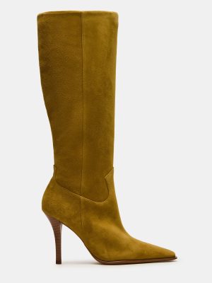 WESCOT OLIVE SUEDE