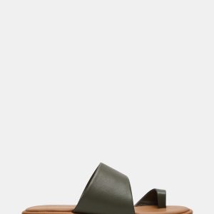 ZANI OLIVE LEATHER
